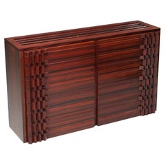 'Diamante' Cabinet by Luciano Frigerio in Wood, Italy, 1968
