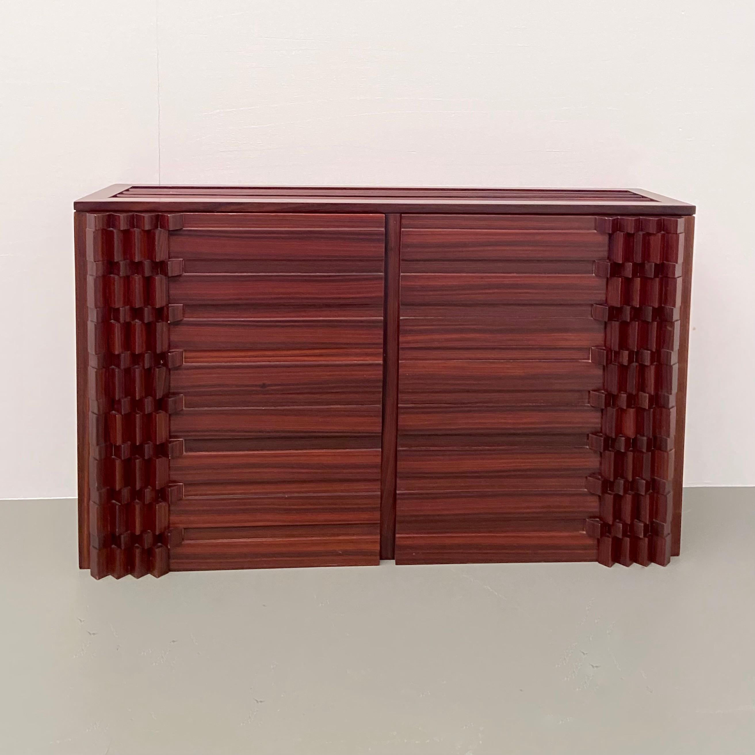 Mid-Century Modern 'Diamante' Cabinet by Luciano Frigerio, Italy, 1968 For Sale