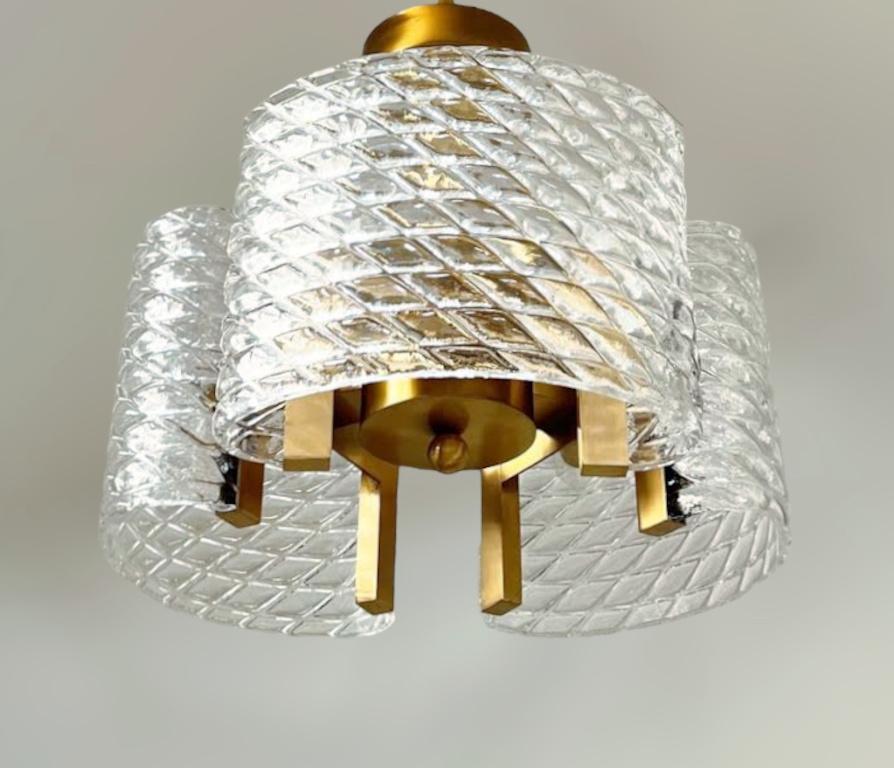 Mid-Century Modern Lustre en diamants de Fabio Ltd en vente
