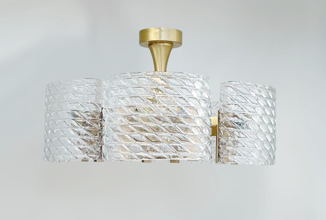 Mid-Century Modern Lustre en diamants de Fabio Ltd en vente