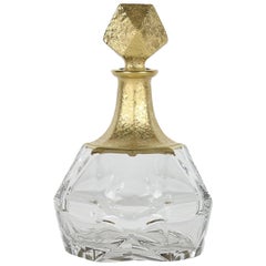 Capriccio Diamante Transparent and Gold Bottle
