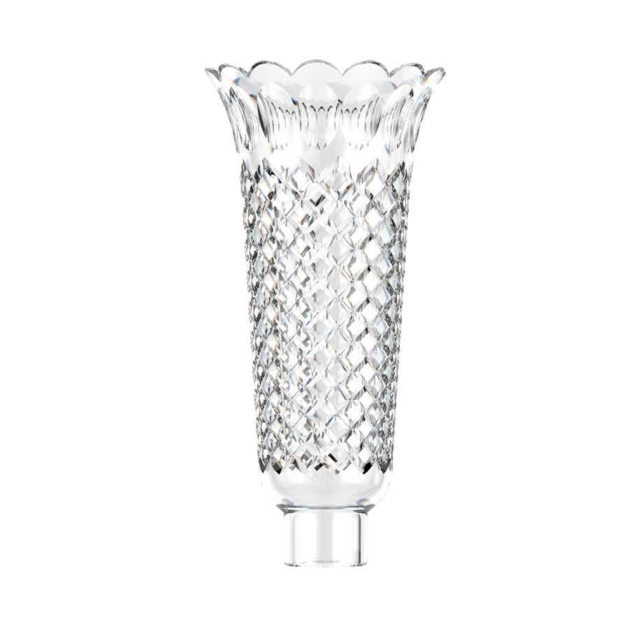 Contemporary Diamante Sol Neoclassical Crystal Wall Light 2-Arms For Sale