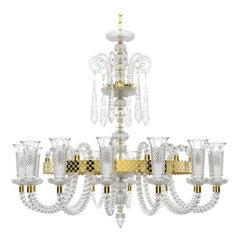 Diamante Sol Neoclassical Handmade Crystal Chandelier I