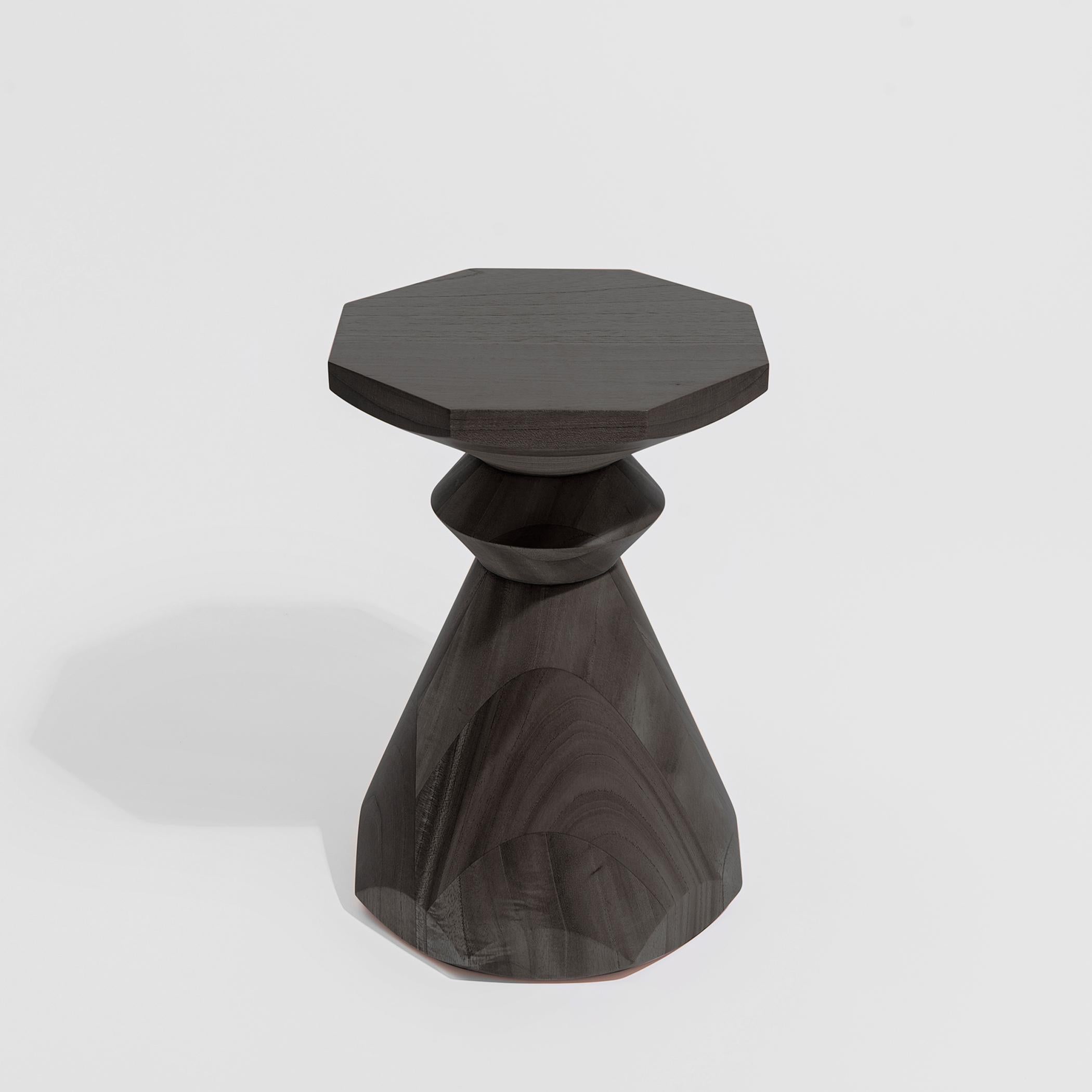 Messicano Sgabello Diamantea in cedro nero in vendita