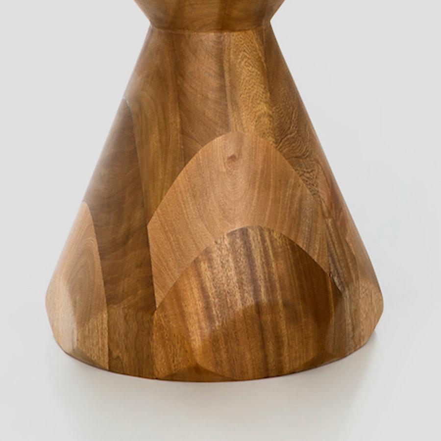 Moderno Sgabello Diamantea in Tzalam Wood in vendita