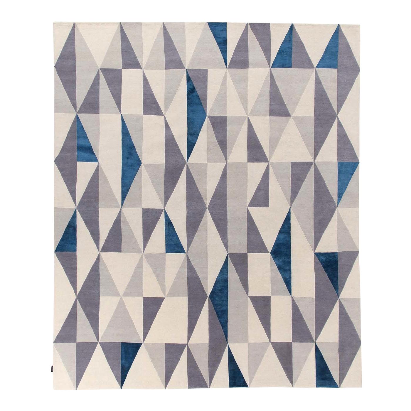 Tapis bleu Diamantina de Gio Ponti