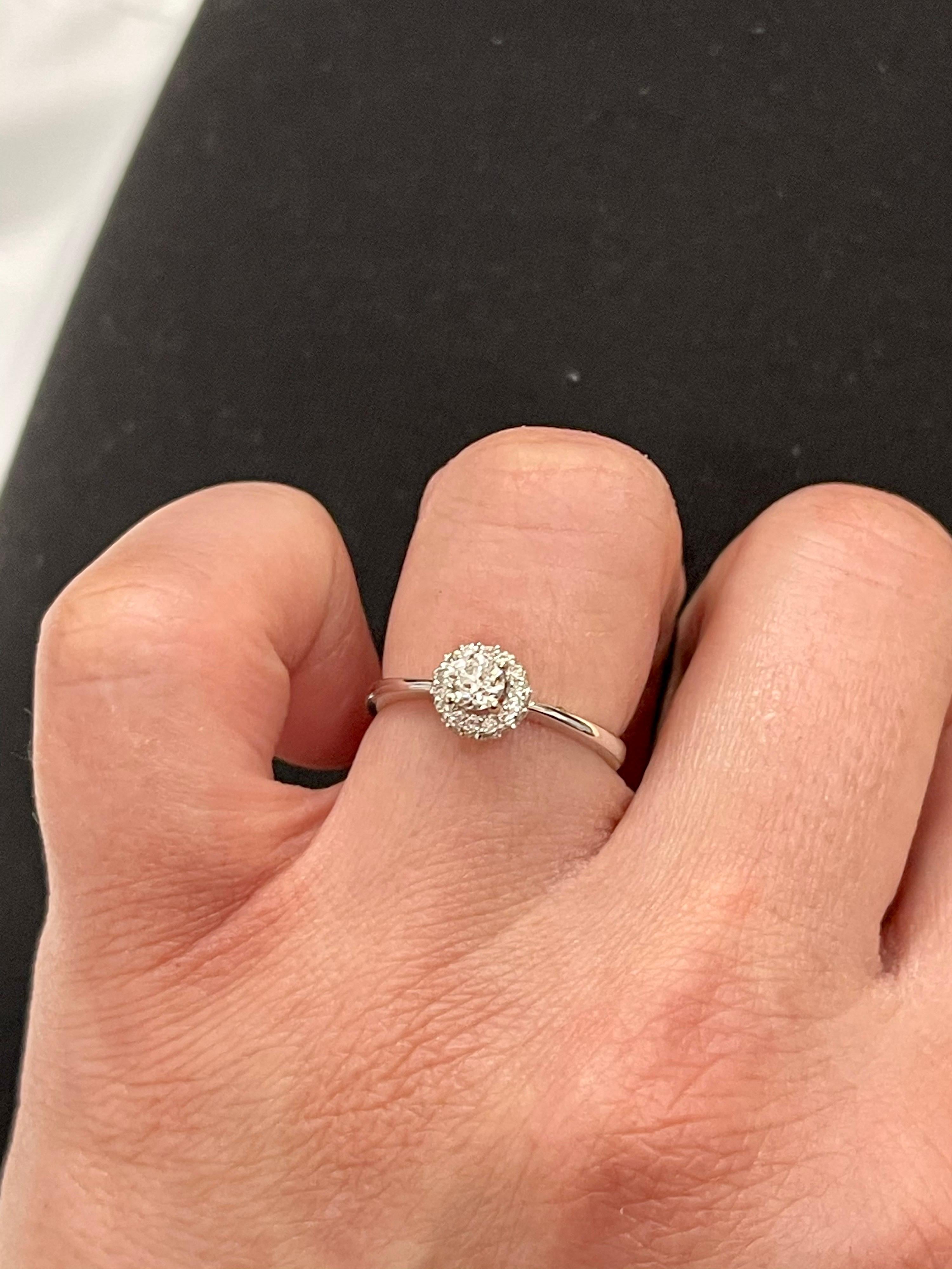 0.6 carat diamond ring