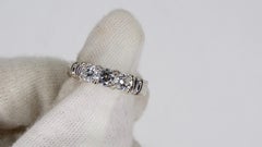 Diamond 1 Carat  14k White Gold Engagement Ring