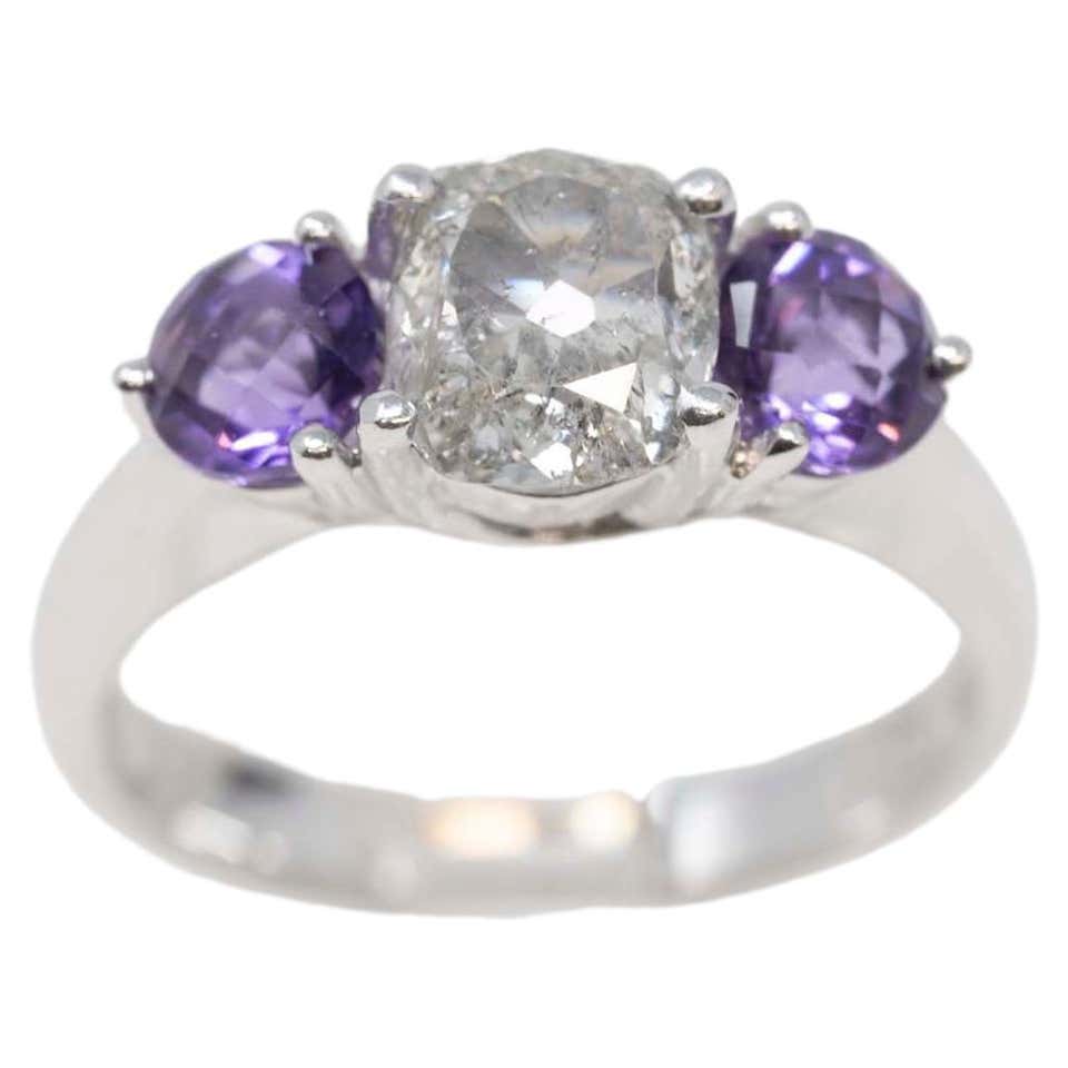 Old Lady Rings Victorian 14k with Gold and Diamond Ladies Ring For Sale at 1stDibs ...