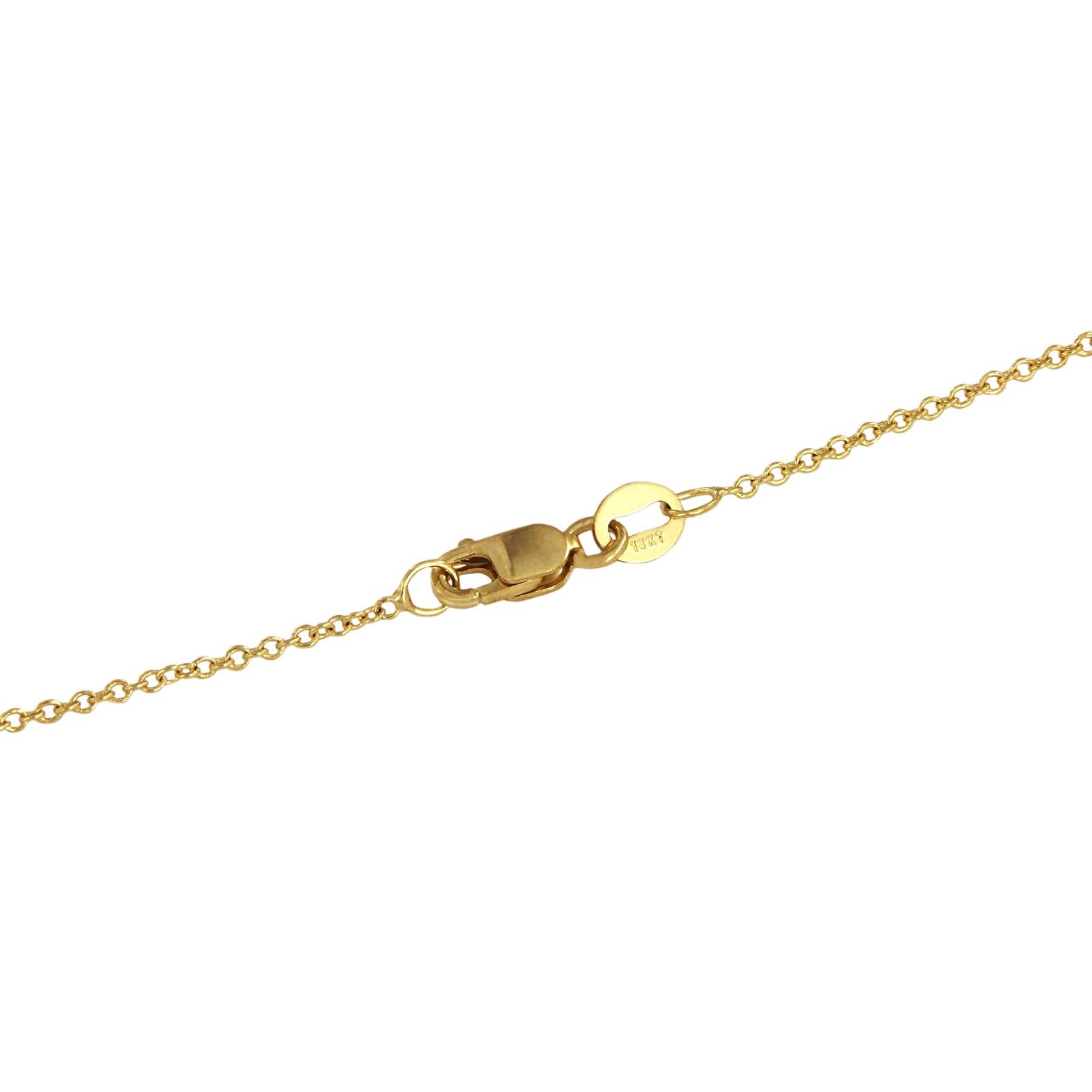 Collar Mariposa de Diamantes de 1,5 Quilates en Oro Amarillo de 14 Kilates en Nuevo estado para la venta en New York, NY