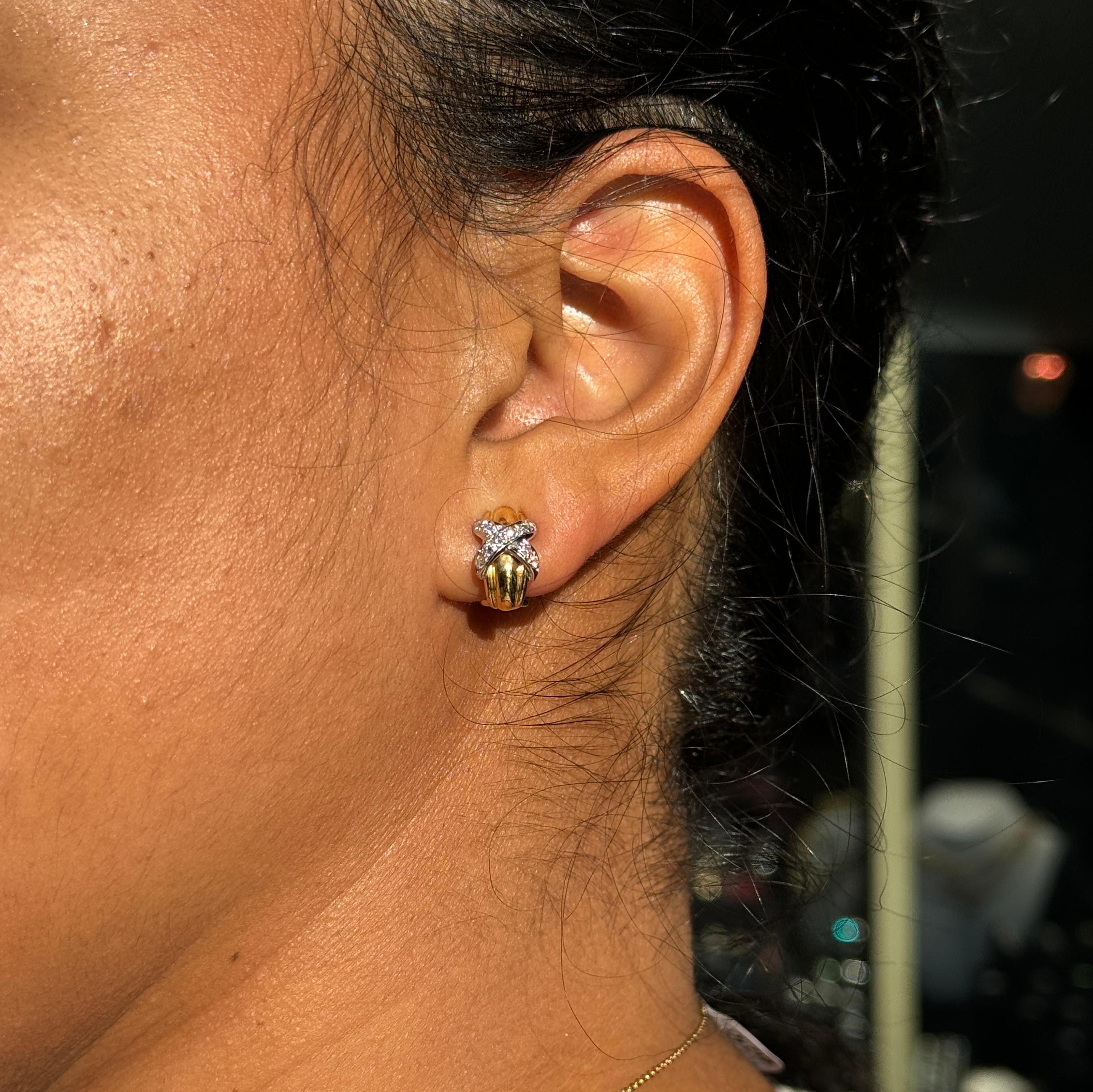 Pendientes de medio aro 