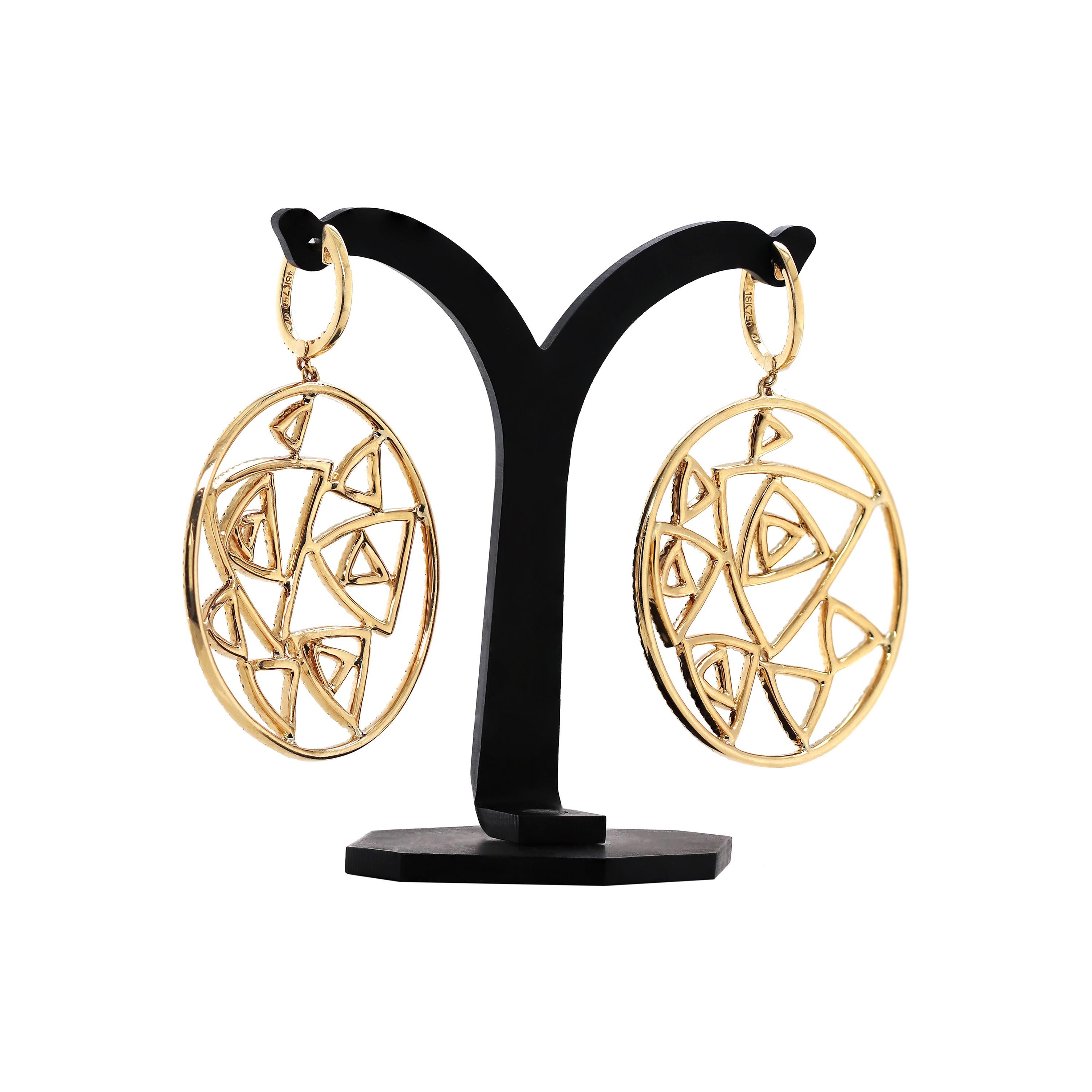 earrings for gold dress