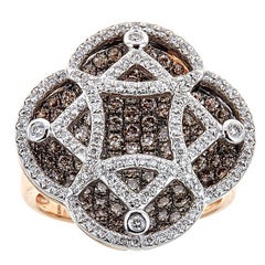 Diamond 18 Karat Gold Gregg Ruth Ring