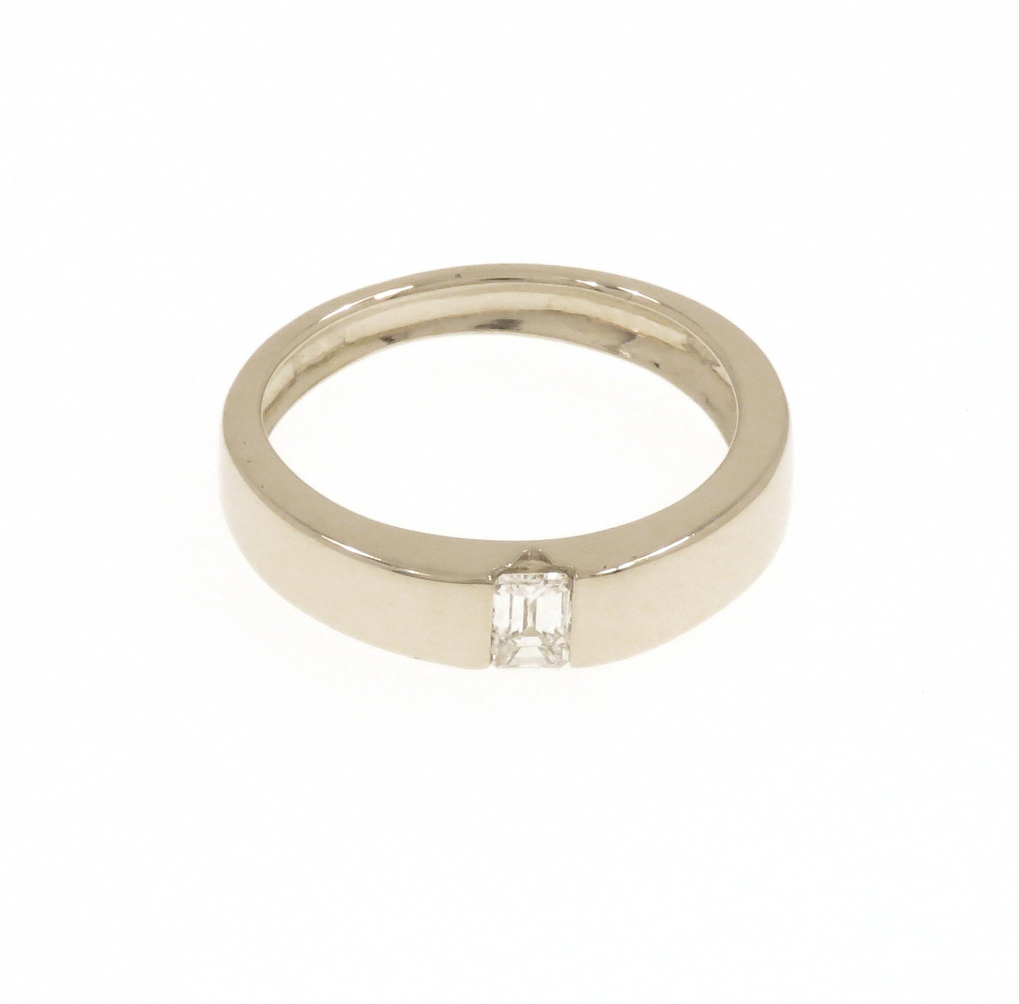 Women's Botta Gioielli Diamond 18 Karat White Gold Band Ring Handcrafted For Sale
