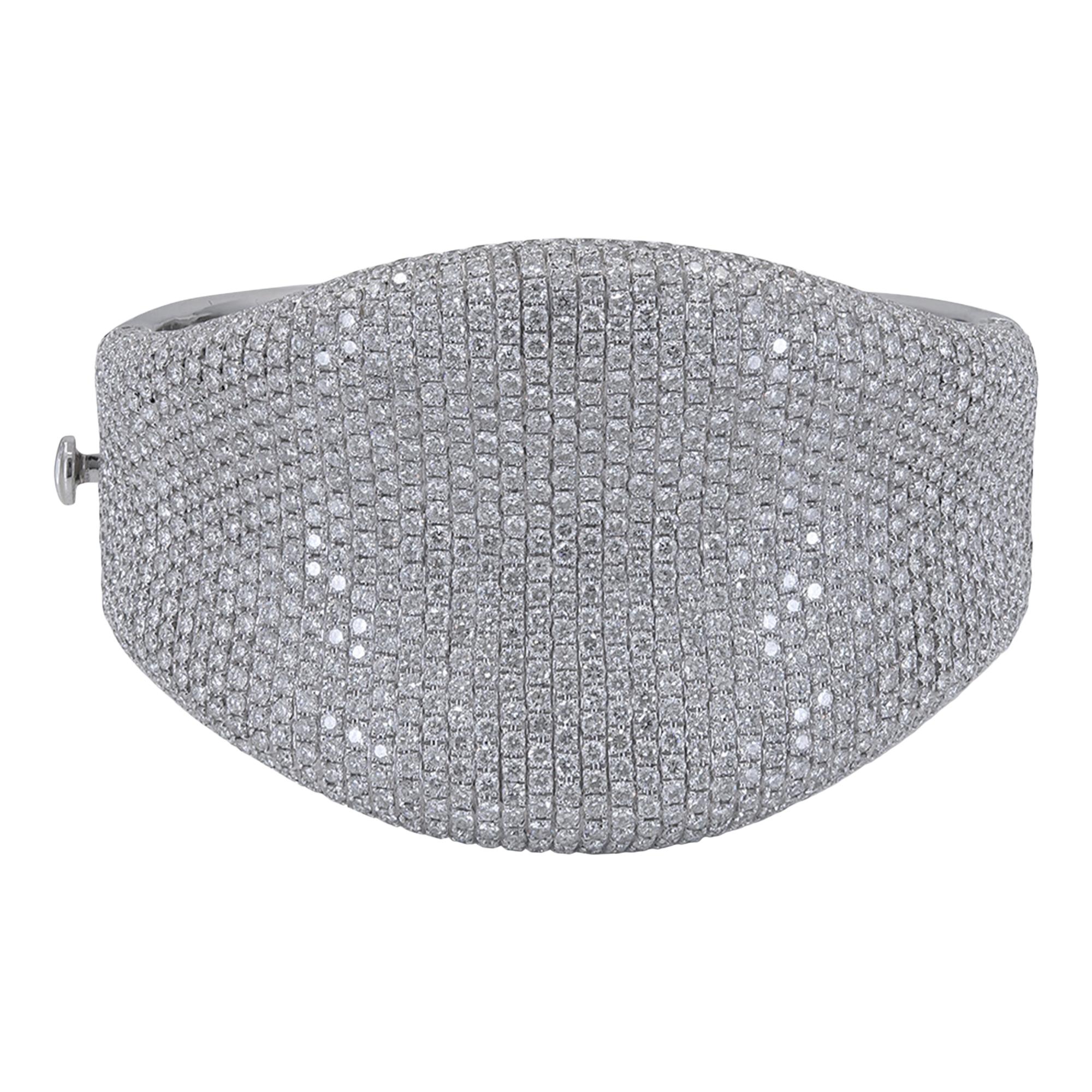 Spectra Fine Jewelry Diamond Pavé Cuff Bracelet
