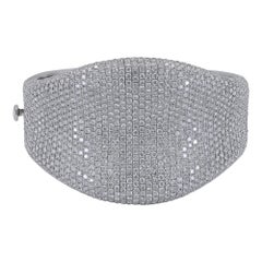 Used Spectra Fine Jewelry Diamond Pavé Cuff Bracelet