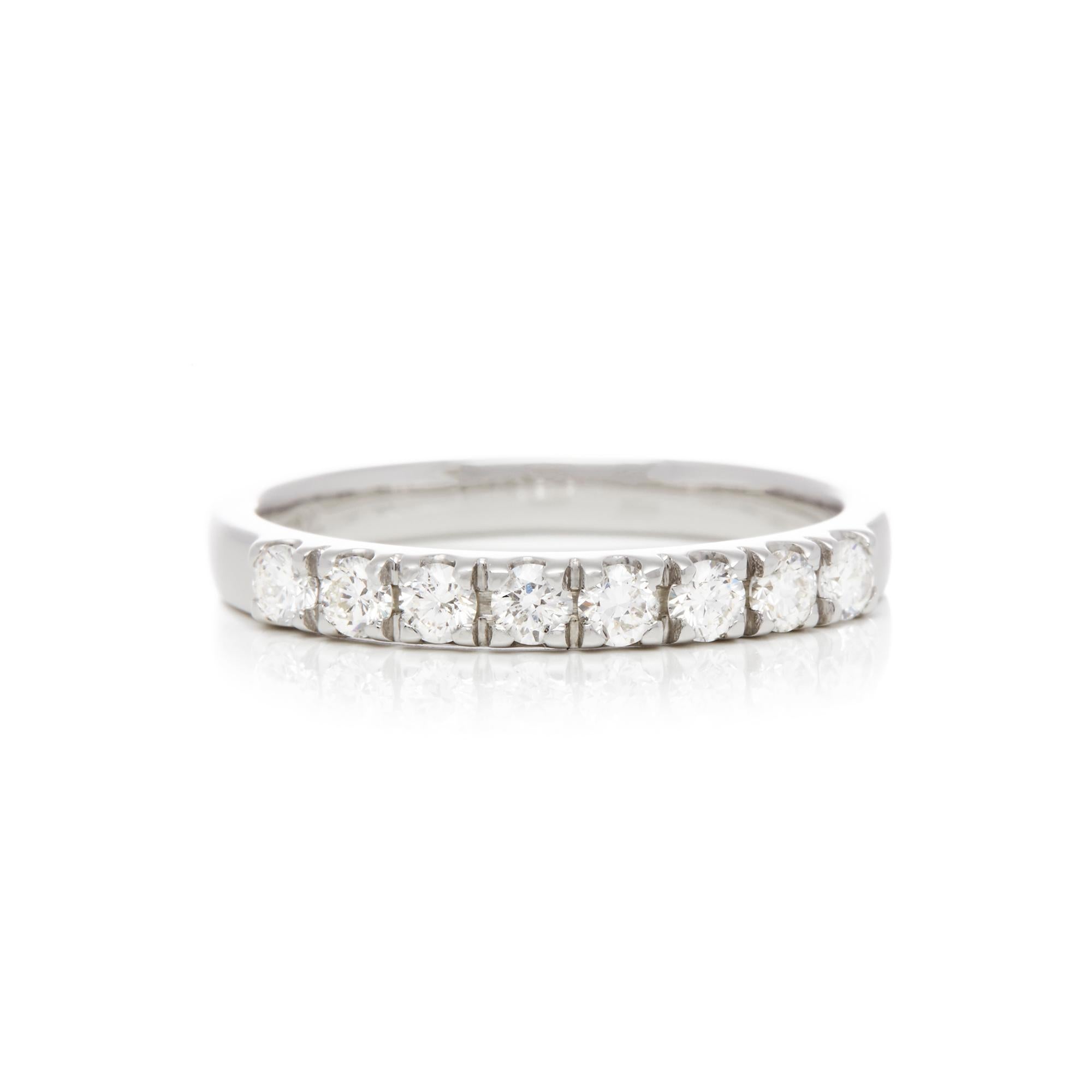 Women's Diamond 18 Carat White Gold Diamond Eternity Ring