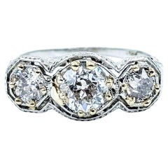 Diamond 18k White Gold Ring