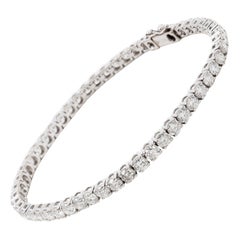 Bracelet tennis en diamants de 7,95 carats