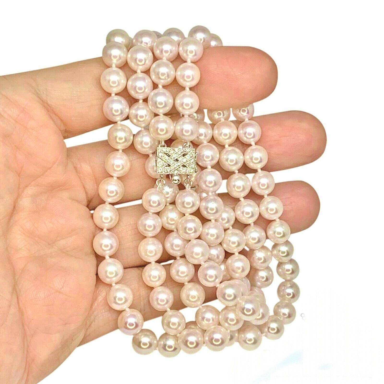 diamond pearl necklace