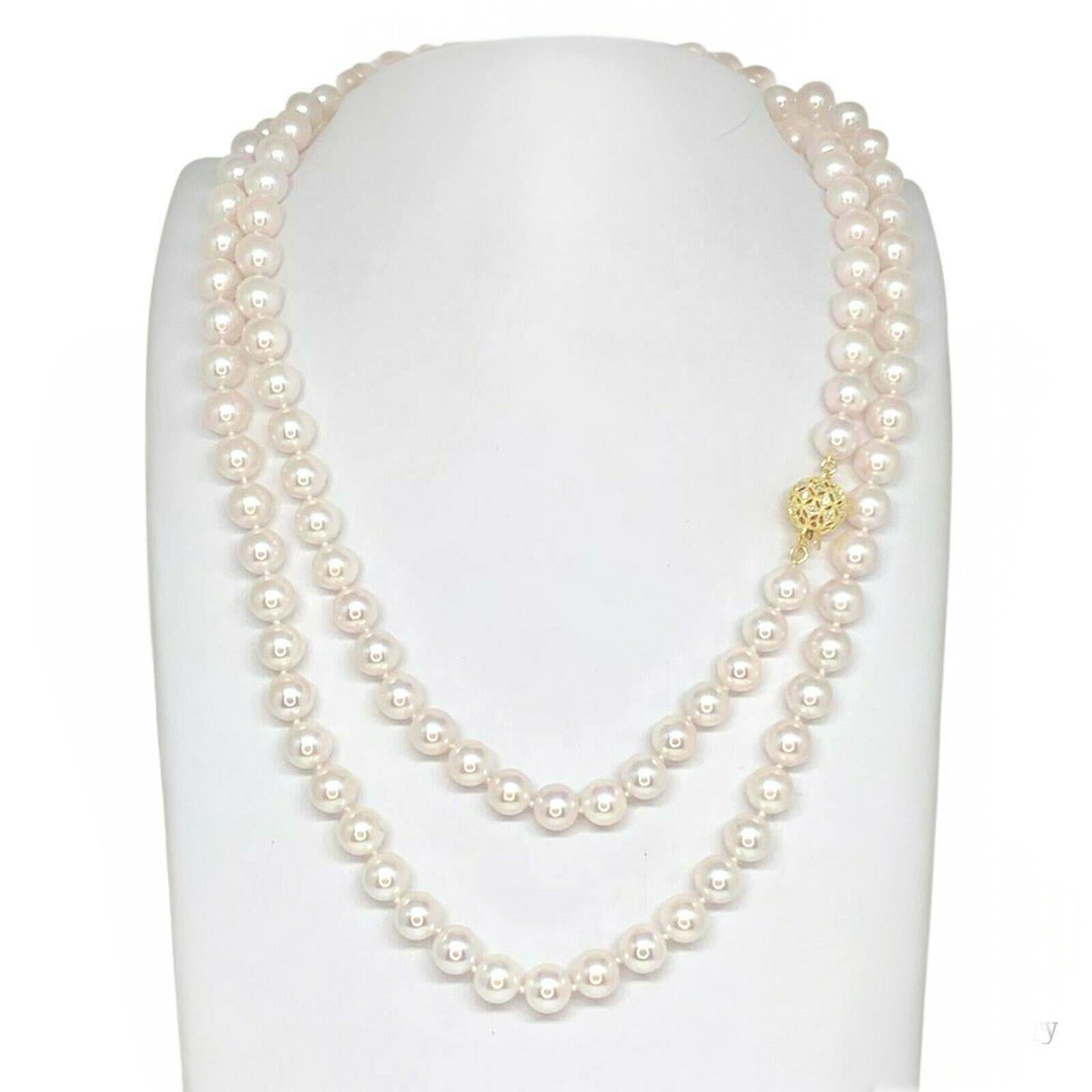 small pearl necklace designs in gold