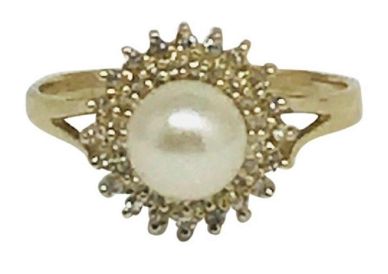 women pearl ring