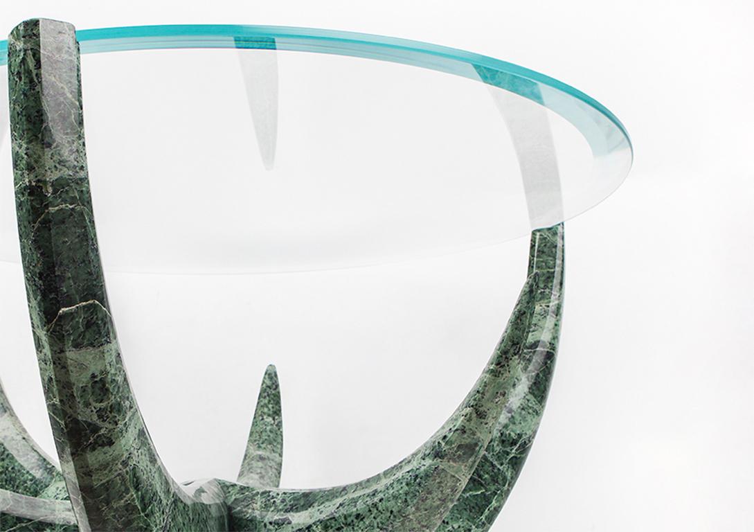 Britannique Table centrale en forme de diamant Aloe, 1 de 1 par Grzegorz Majka en vente