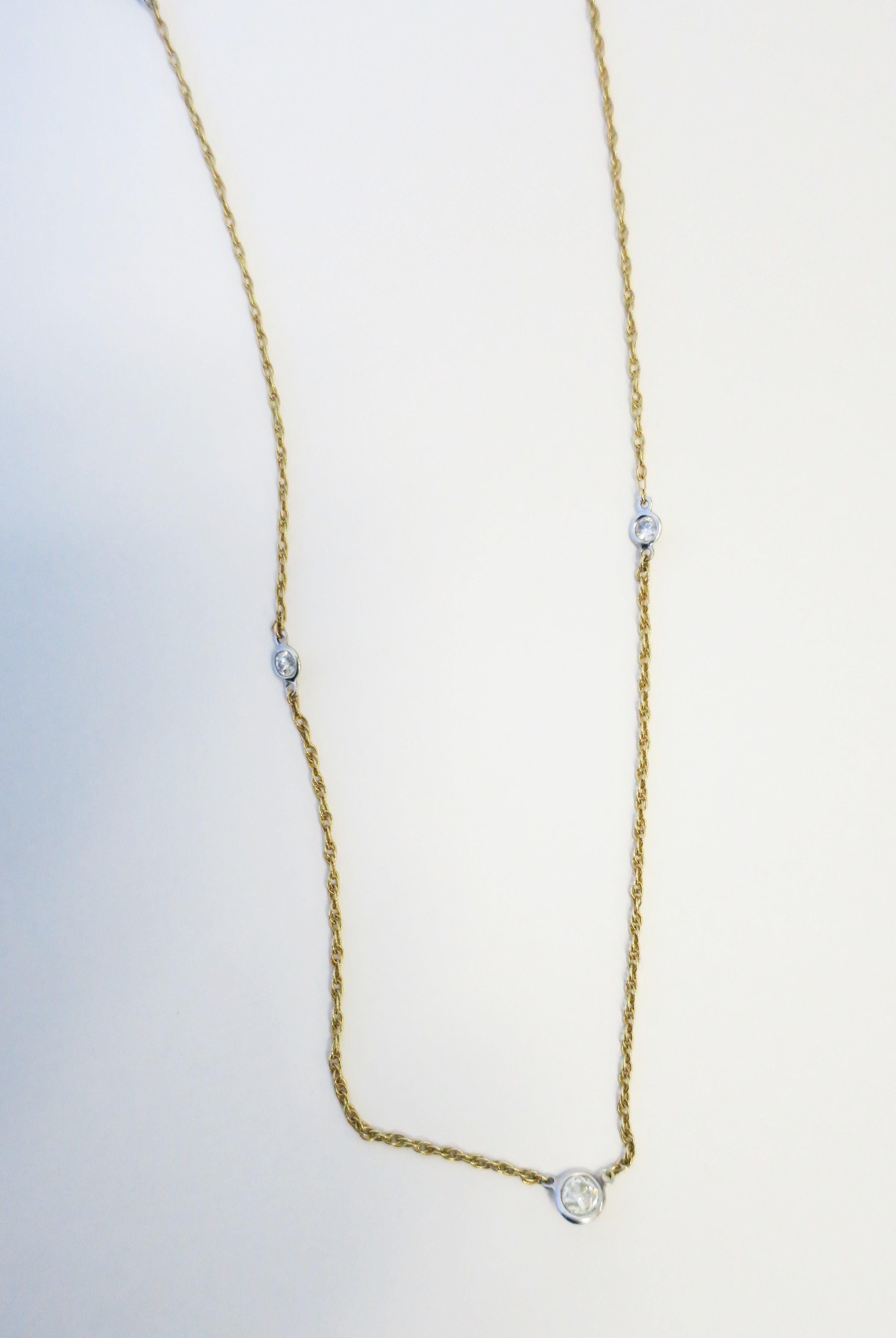 Diamonds By The Yard and 14-Karat Gold Necklace  6