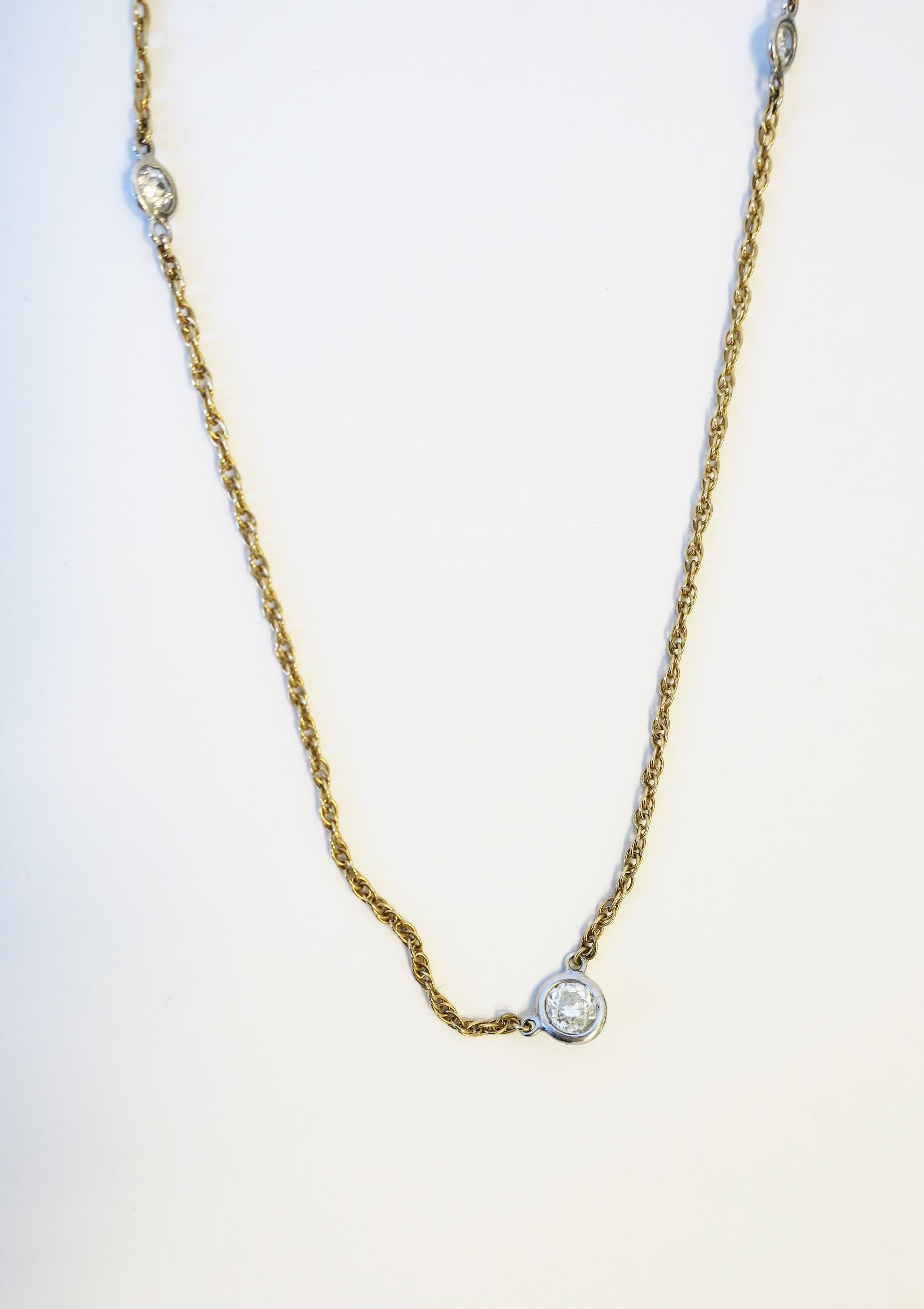 Diamonds By The Yard and 14-Karat Gold Necklace  2