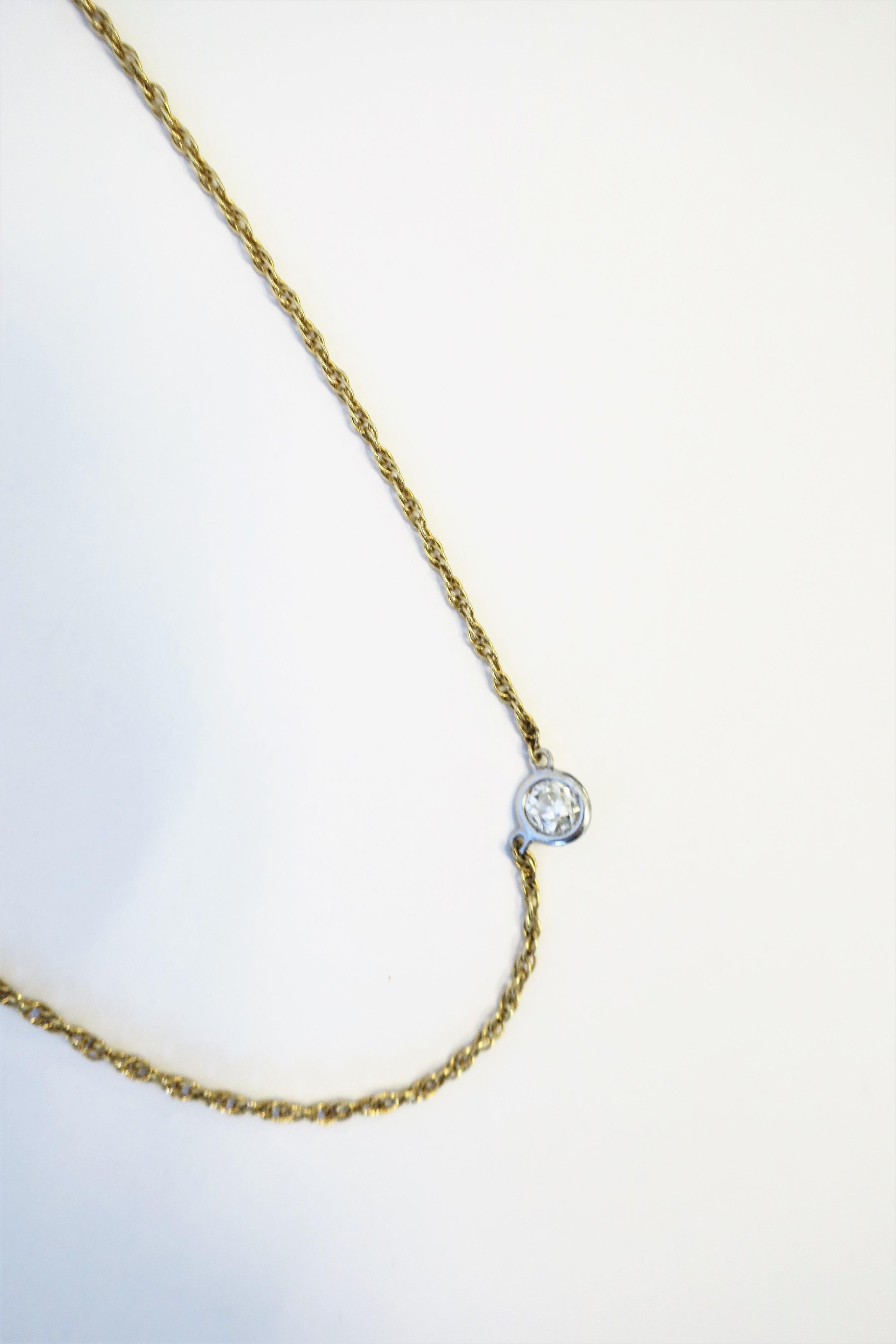 Diamonds By The Yard and 14-Karat Gold Necklace  5