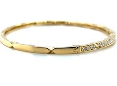 Armband aus Diamant und 18k Gelbgold, 0,90 Karat Gesamtgewicht