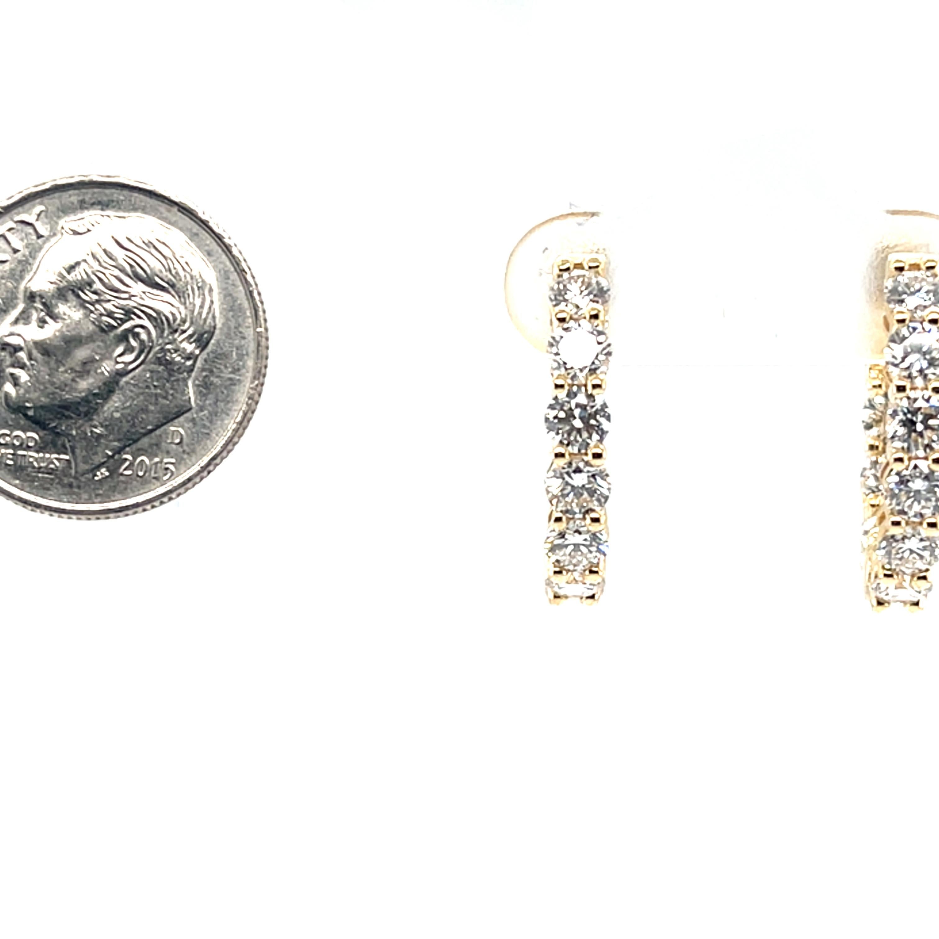 Diamond and 18k Yellow Gold 