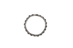 Diamond and Black Sapphire Bracelet, circa 1960s