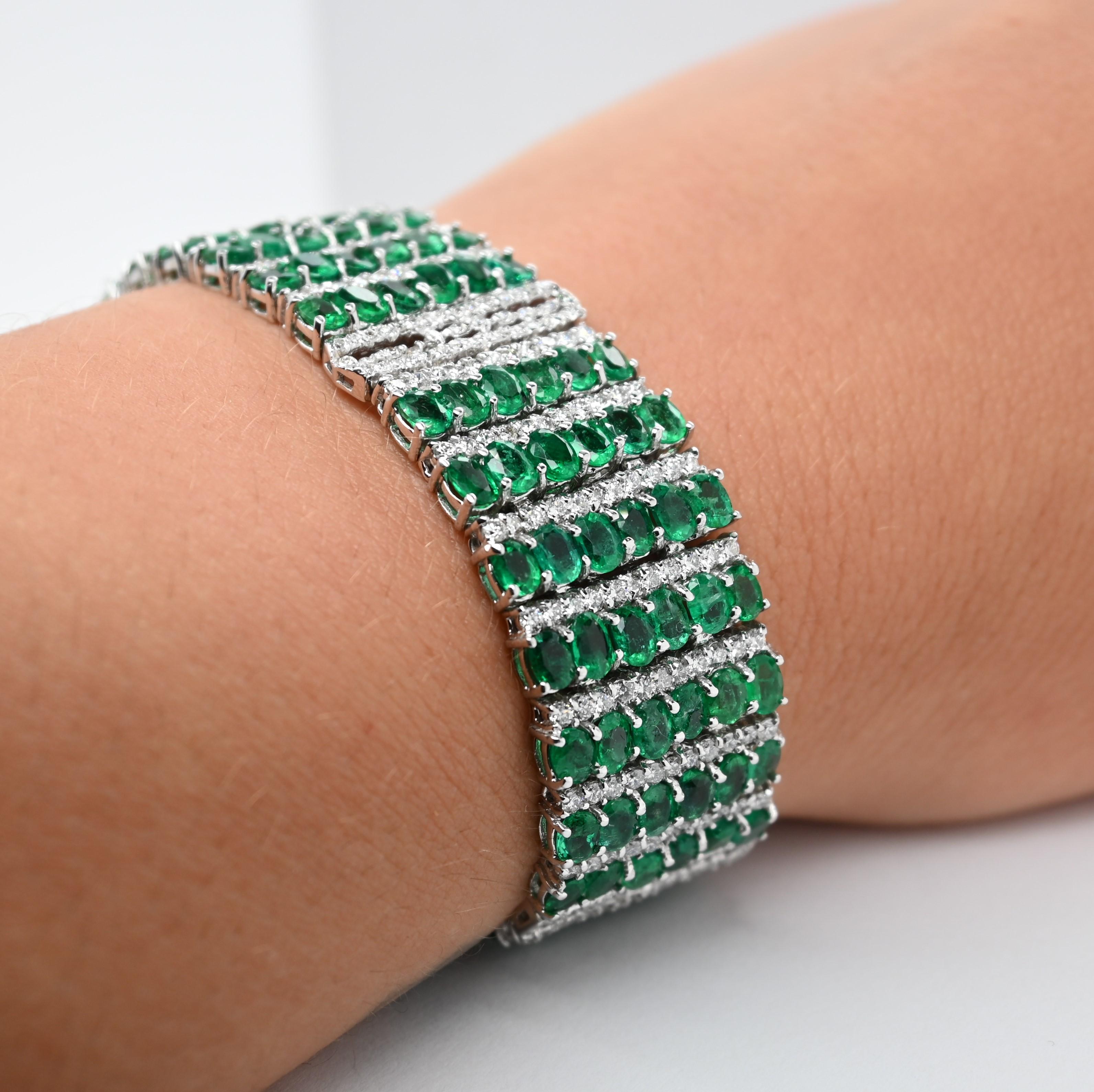 emerald bracelet mens