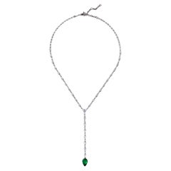 Interchangeable Diamond Lariat Necklace