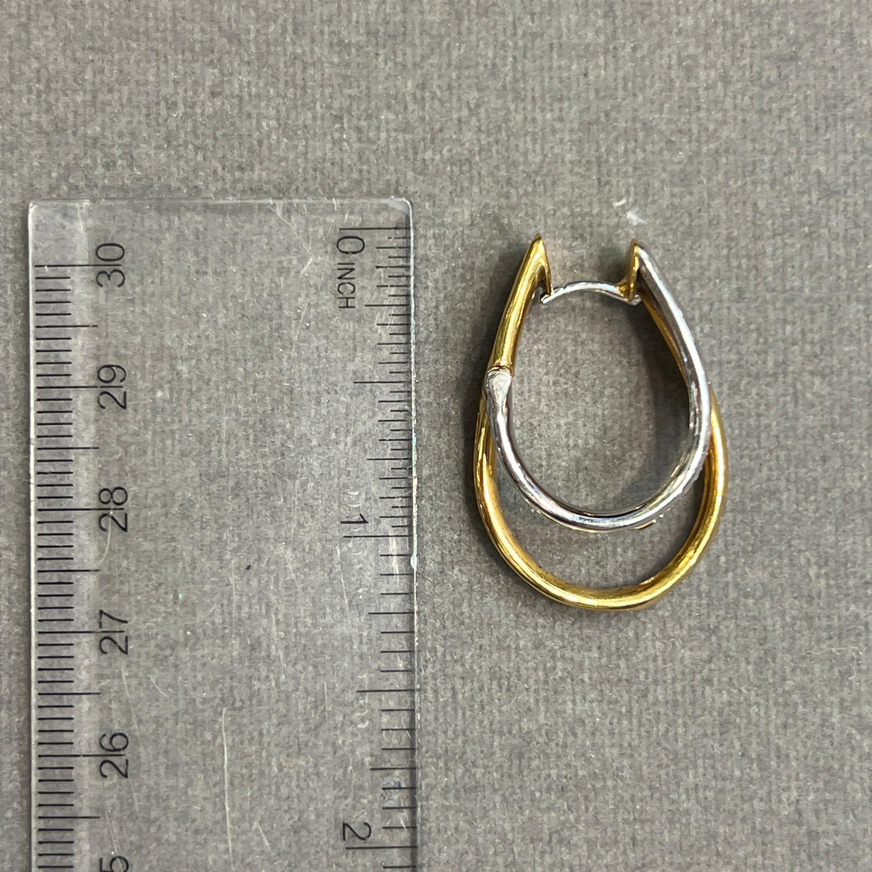 Women's Diamond and Enamel Earrings For Sale