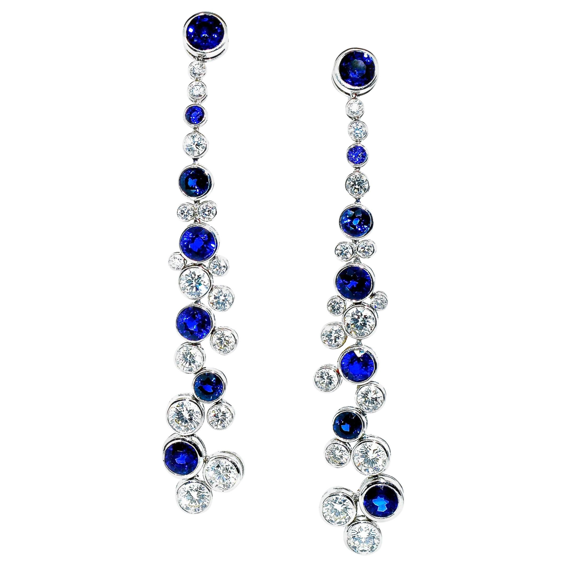 graff sapphire earrings