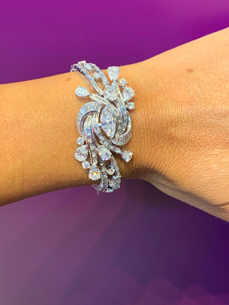 Diamond and Gold Bracelet at 1stDibs