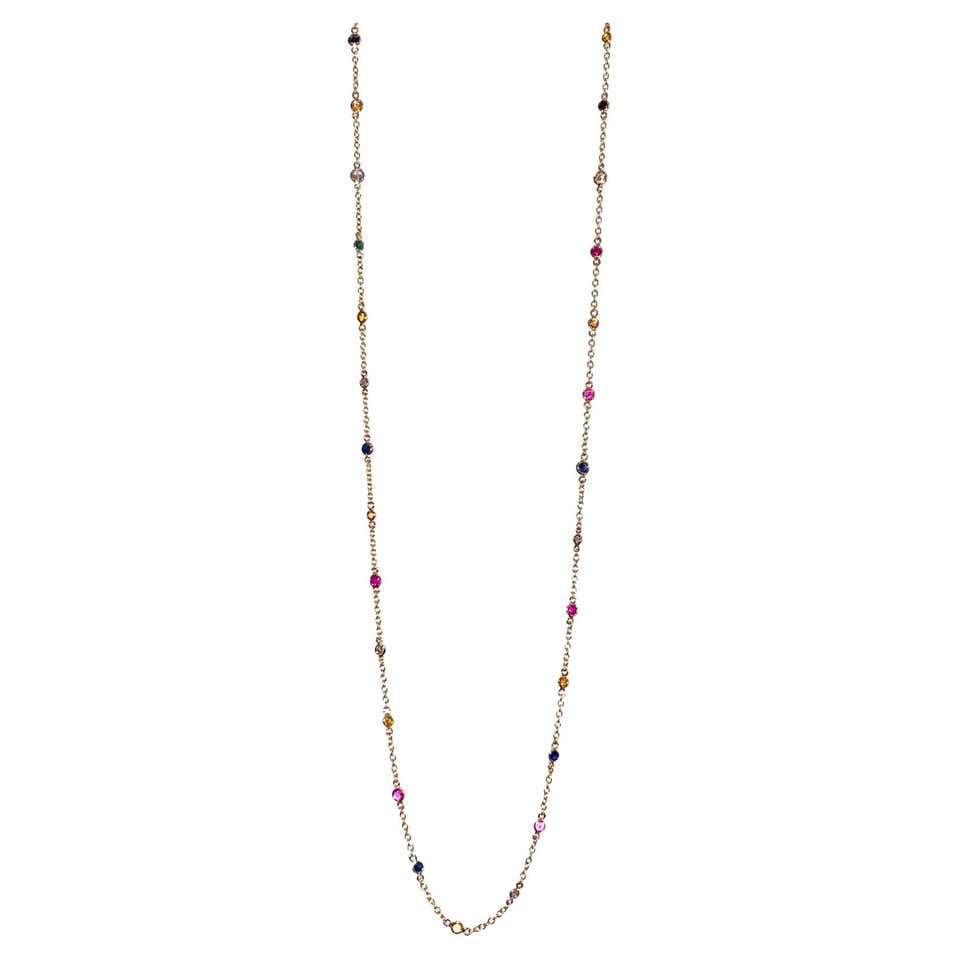 Antique Ruby Multi-Strand Necklaces - 116 For Sale at 1stDibs | ruby ...
