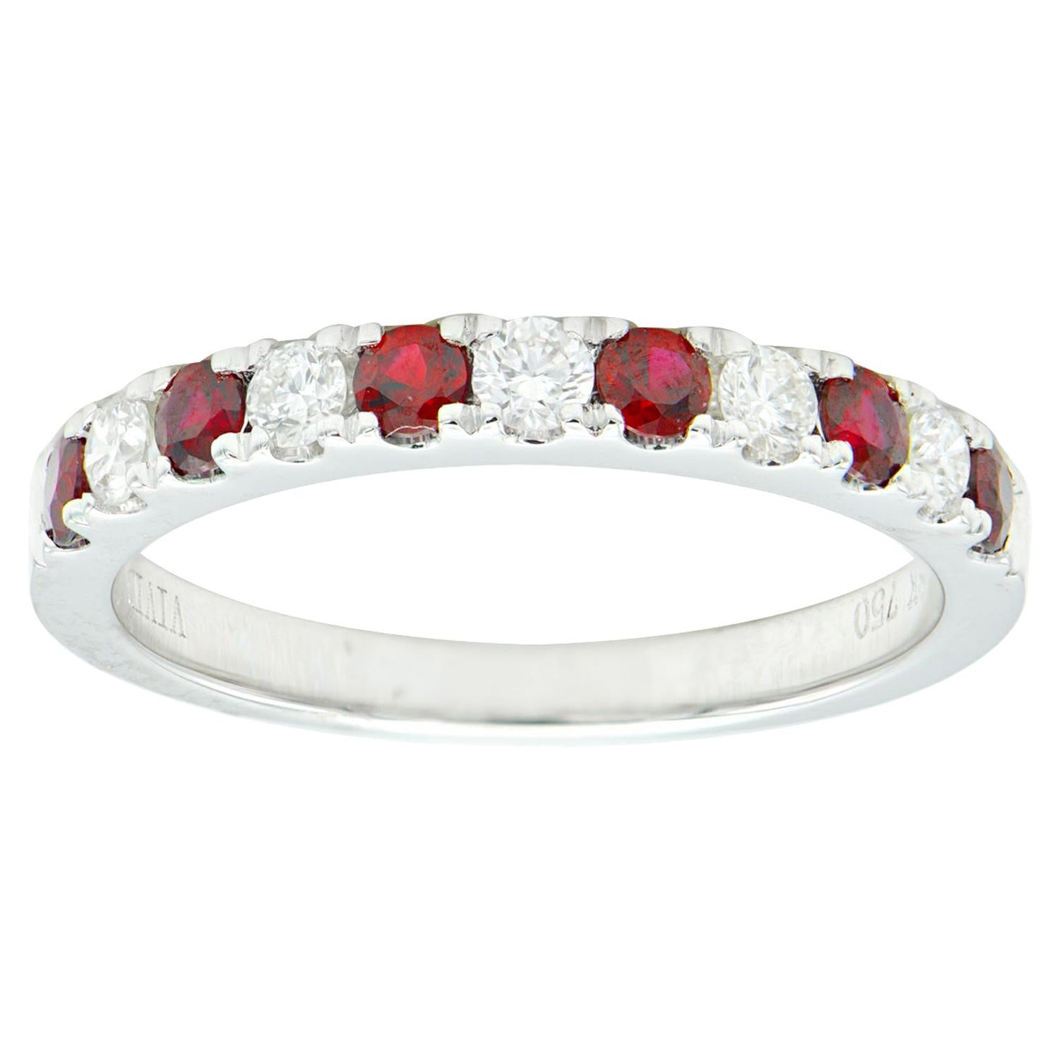 Diamond and Ruby Band