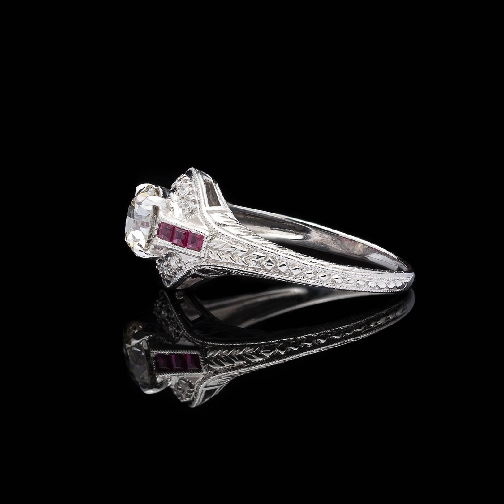 ruby engagement rings uk