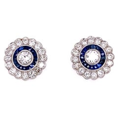 Sapphire Stud Earrings