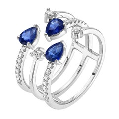 Diamond and Sapphire Ring