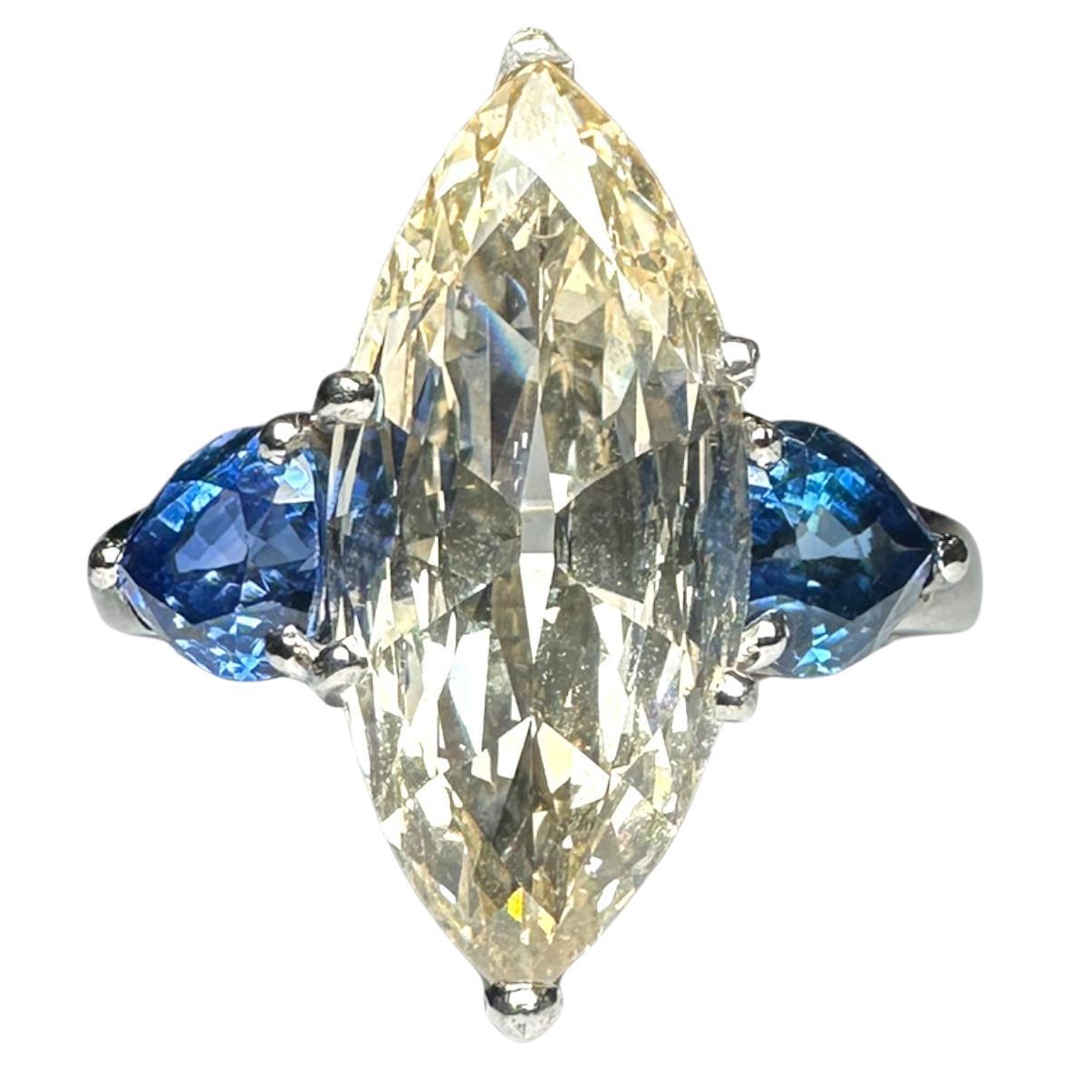 Diamond and Sapphire ring 