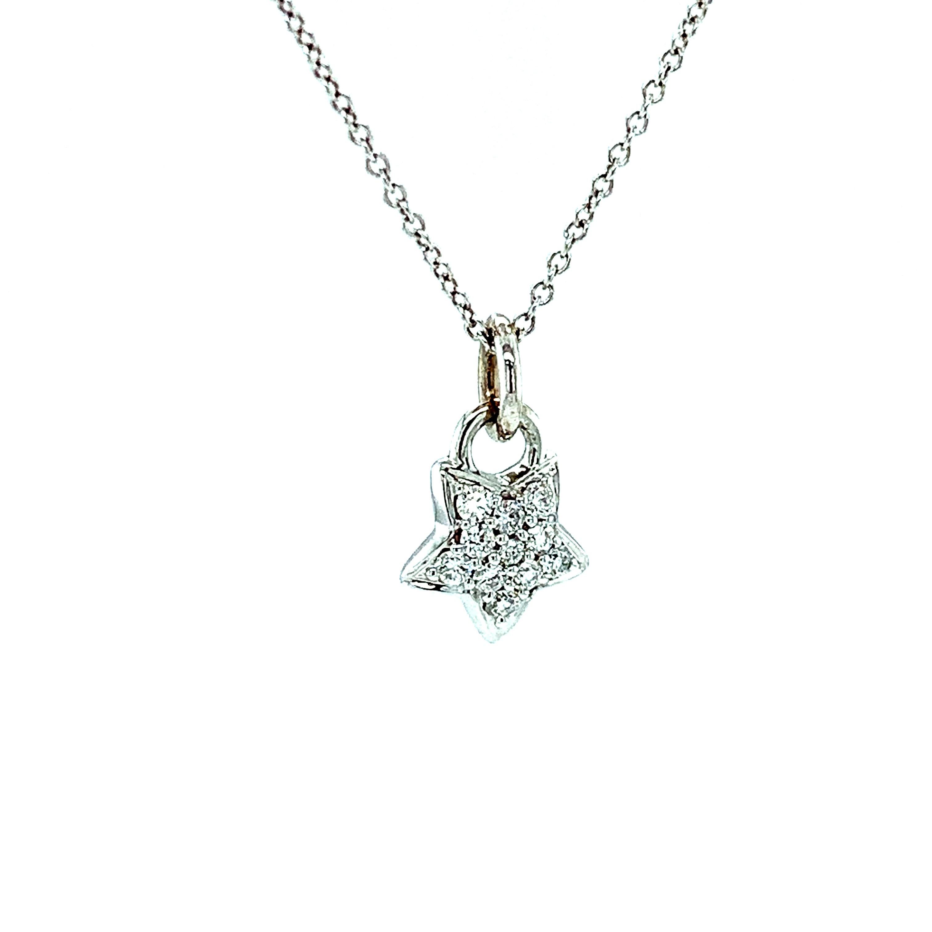 dancing star necklace