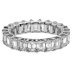 Diamond and White Gold Eternity Band