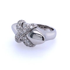 Diamond and White Gold Ring