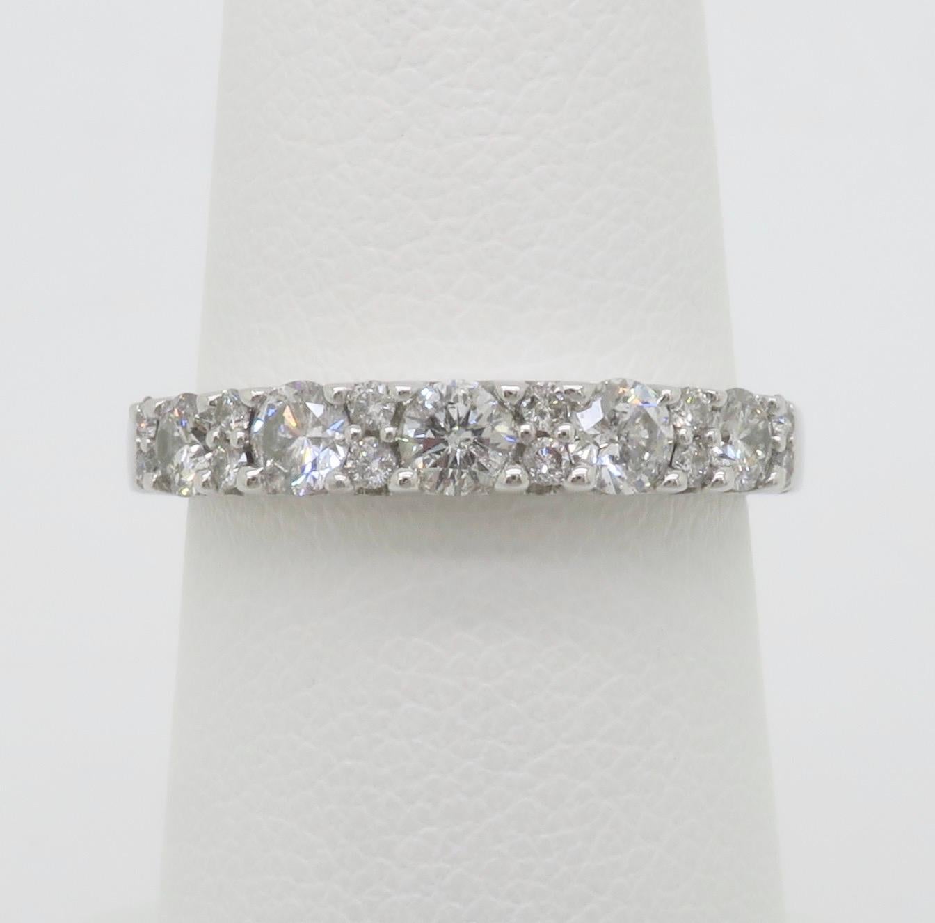 Round Cut Diamond Anniversary Band For Sale