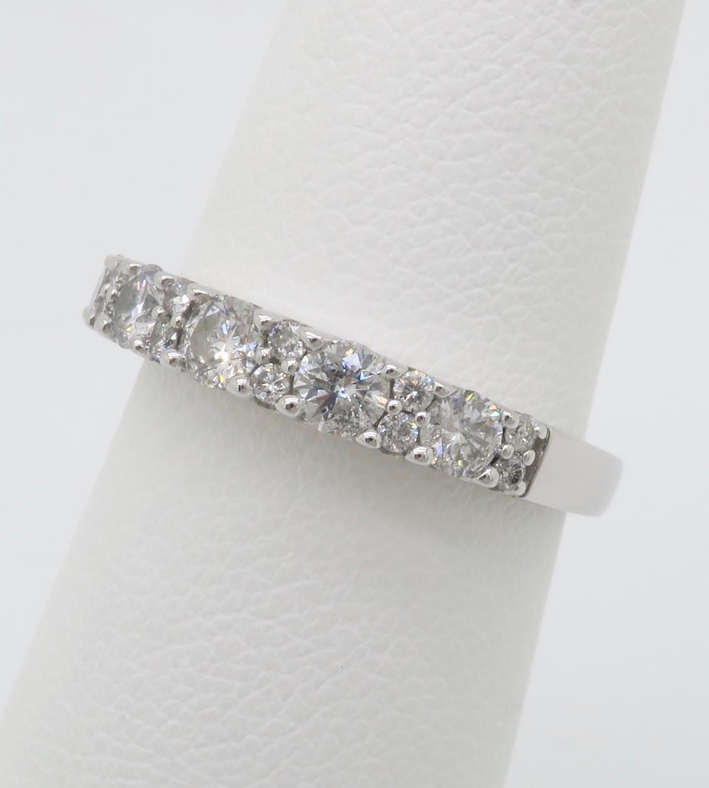 Diamond Anniversary Band In Excellent Condition For Sale In Webster, NY