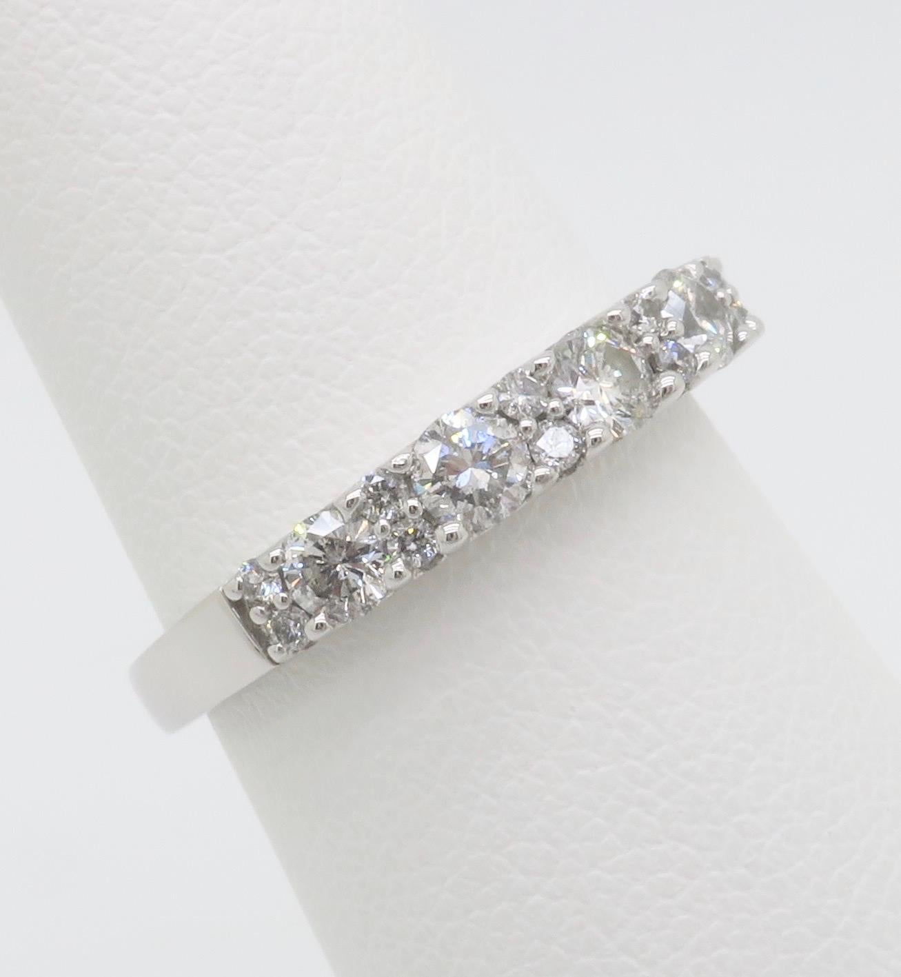 Women's or Men's Diamond Anniversary Band For Sale